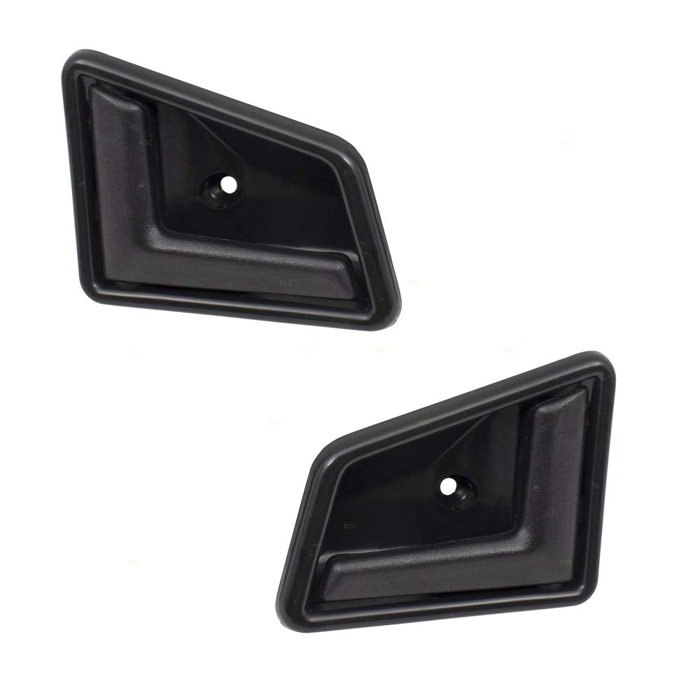 Autoandart Brock Replacement Pair Set Inside Door Handles Textured Compatible With 4 Door Sidekick Tracker 8313056B015Es 83140-5
