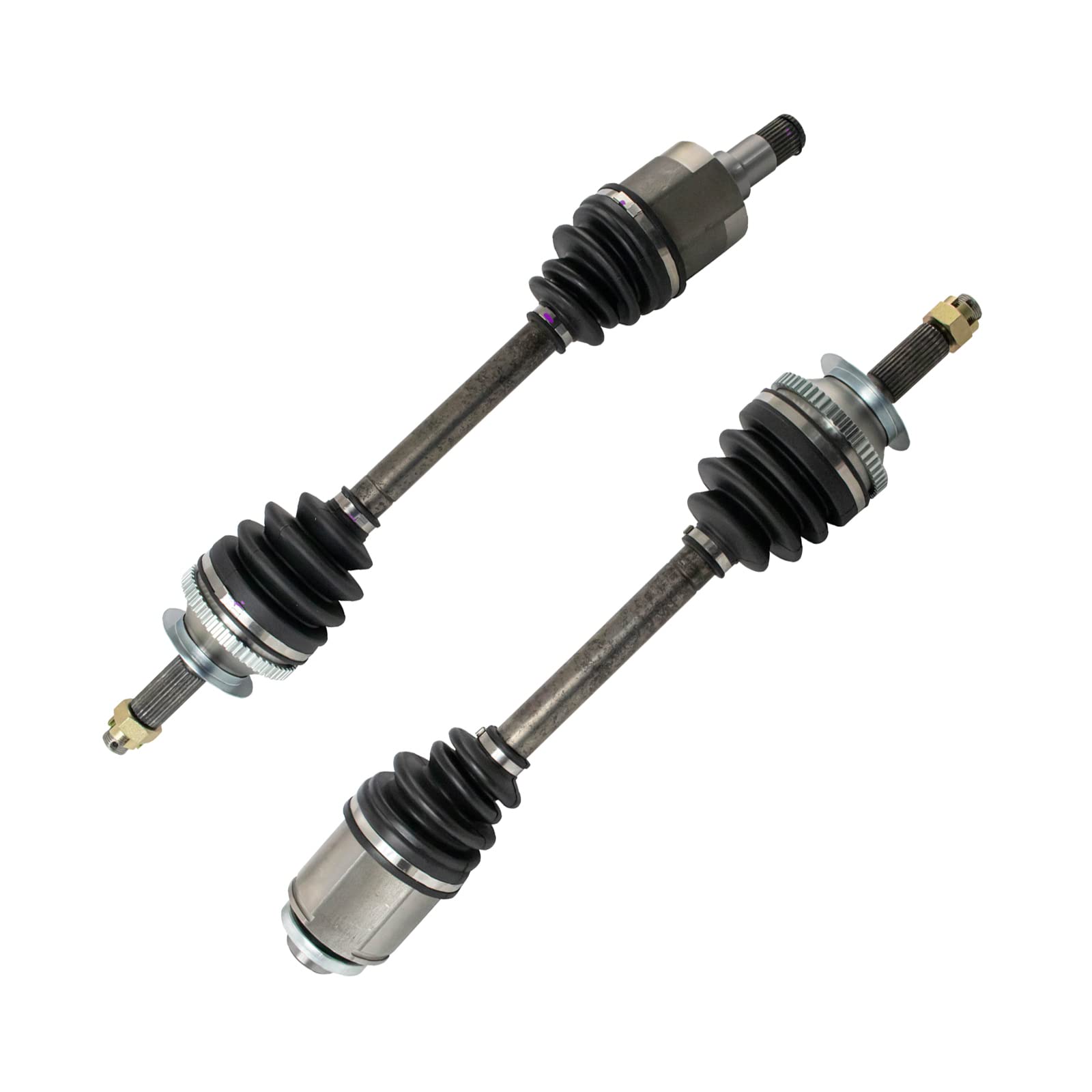 Trq Front Cv Axle Shaft Assembly Set Compatible With 2003-2006 Hyundai Santa Fe