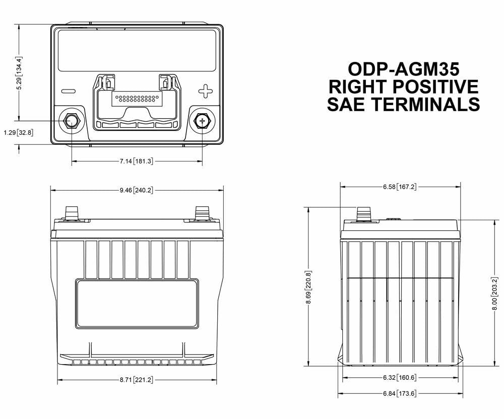 Odyssey 35-Pc1400T Automotive And Ltv Battery
