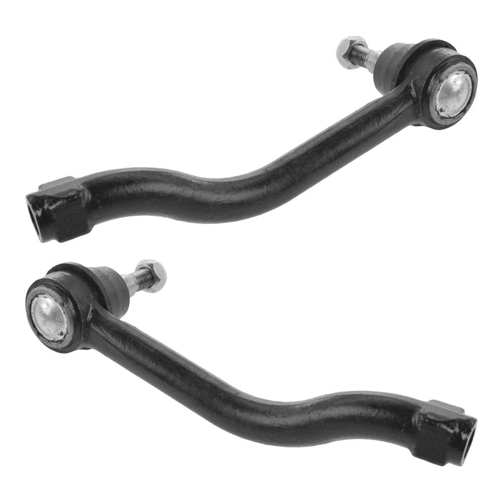 TRQ Front Outer Tie Rod Set Compatible with 2007-2013 Nissan Altima 2009-2014 Maxima 2011-2012 Murano