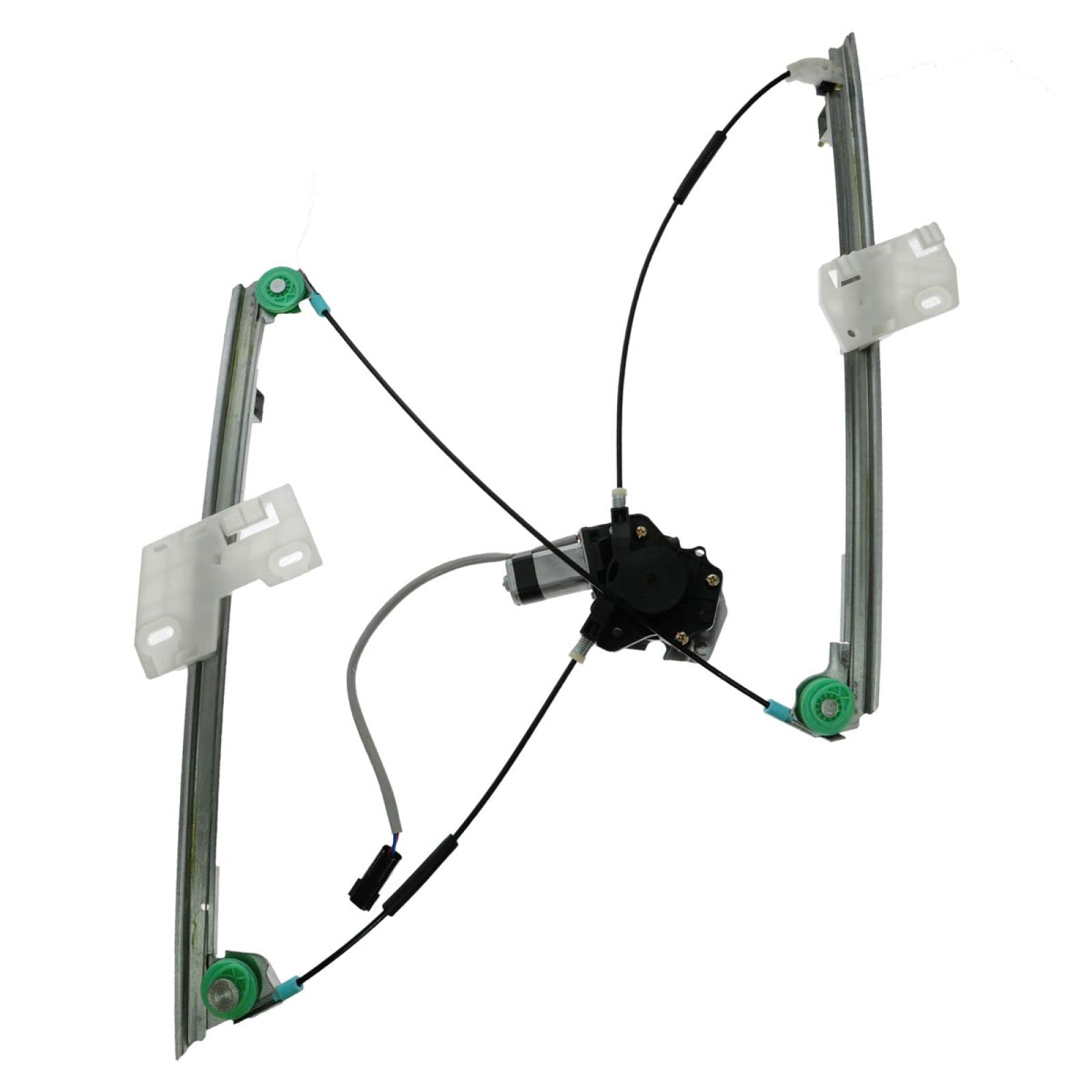 Trq Front Left Power Window Regulator & Motor Assembly Drivers Side Compatible With 1995-1999 Dodge Neon Plymouth Ch1350113