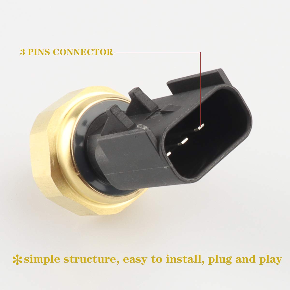 Engine Oil Pressure Sensor Switch Sending Unit Compatible With Dodge, Dodge Ram, Ram 1500 2500 3500, Vw - 1S6755 Ps401 Oil Press