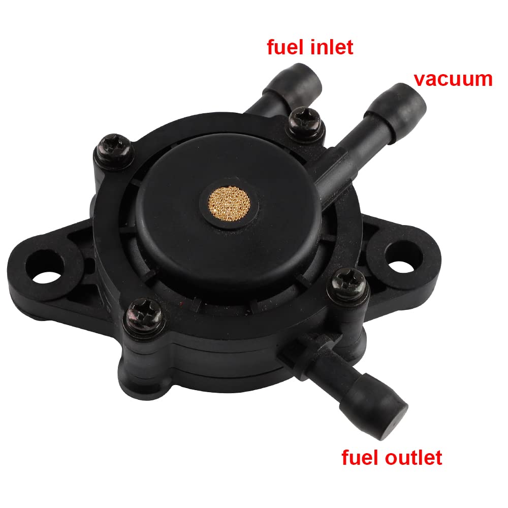 24 393 16-S 597338 Fuel Pump For Kohler 17Hp-25Hp Briggs And Stratton John Deere Kawasaki Yamaha Golf Cart Riding Lawn Mower Sma