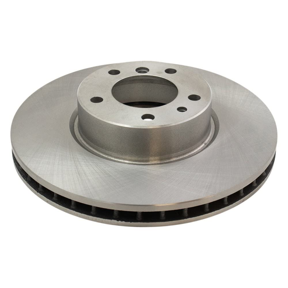 Trq Front Brake Rotors Set Vented Compatible With 2001-2003 Bmw 530I 2000-2003 540I