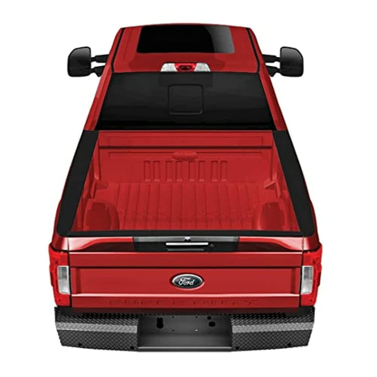 Trailfx 17+ Ford Super Duty - Black Rear Had Bumper