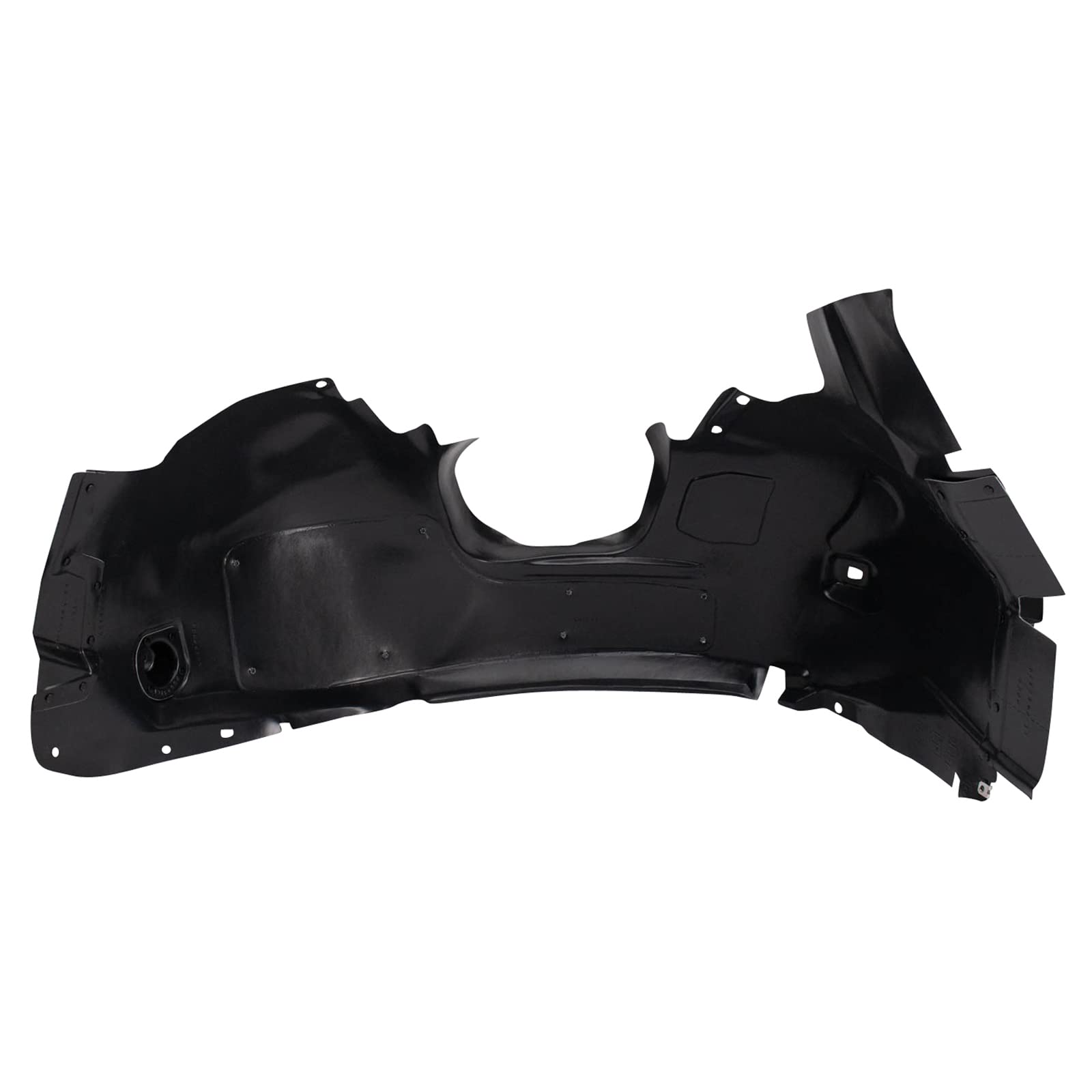 Trq Inner Fender Liner Set Compatible With 2012-2018 Ford Focus Fo1248150 Fo1249150