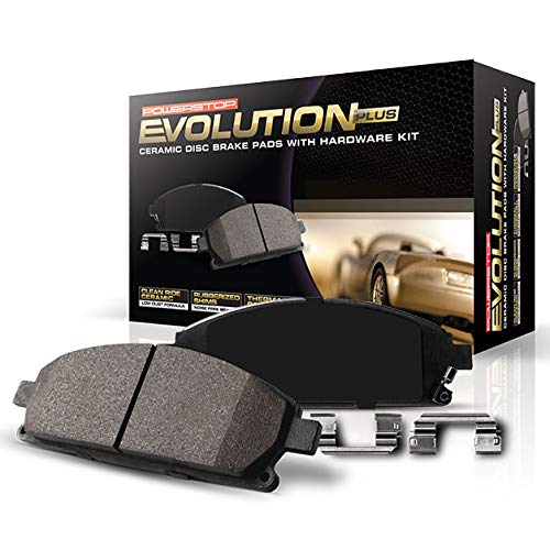 Power Stop 17-1432, Z17 Front Ceramic Brake Pads With Hardware For 2012-2017 Azera | 2010-2012 Santa Fe | 2013-2018 Santa Fe Sport | 2011-2020 Sorento