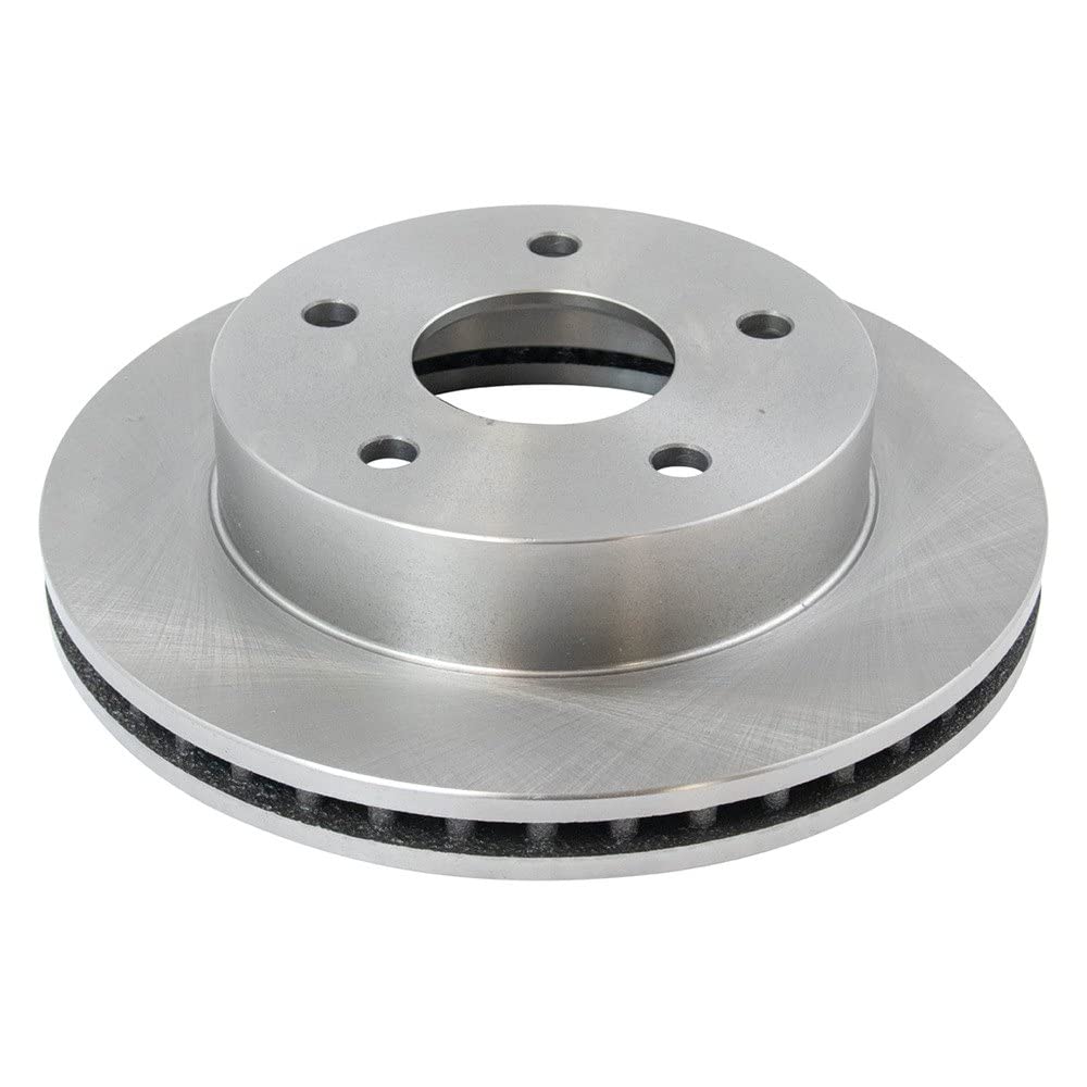 Trq Front Brake Rotors Set Vented Compatible With 2000-2001 Dodge Ram 1500