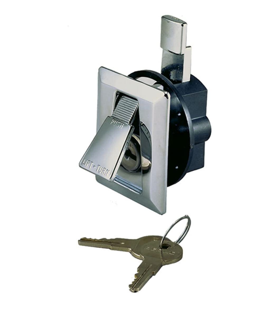 Perko Chrome Flush Lock & Latch