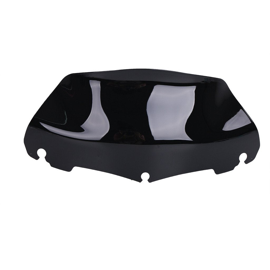 9 Inch Black Wave Windshield Windscreen For Harley Electra Touring Street Flht Flhtc Flhx Tri Glide Electra Glide Street Ultra L