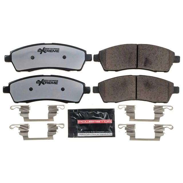 Power Stop Z36-757 Rear Z36 Truck And Tow Brake Pads For Ford Excursion 2000-2005, Ford F-250 Super Duty 1999-2004, Ford F-350 Super Duty 1999-2004 [Model Specific]