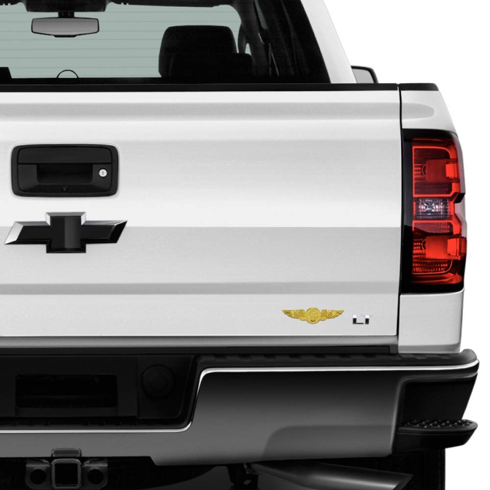 Navy Aircrew Metal Decal Auto Emblem