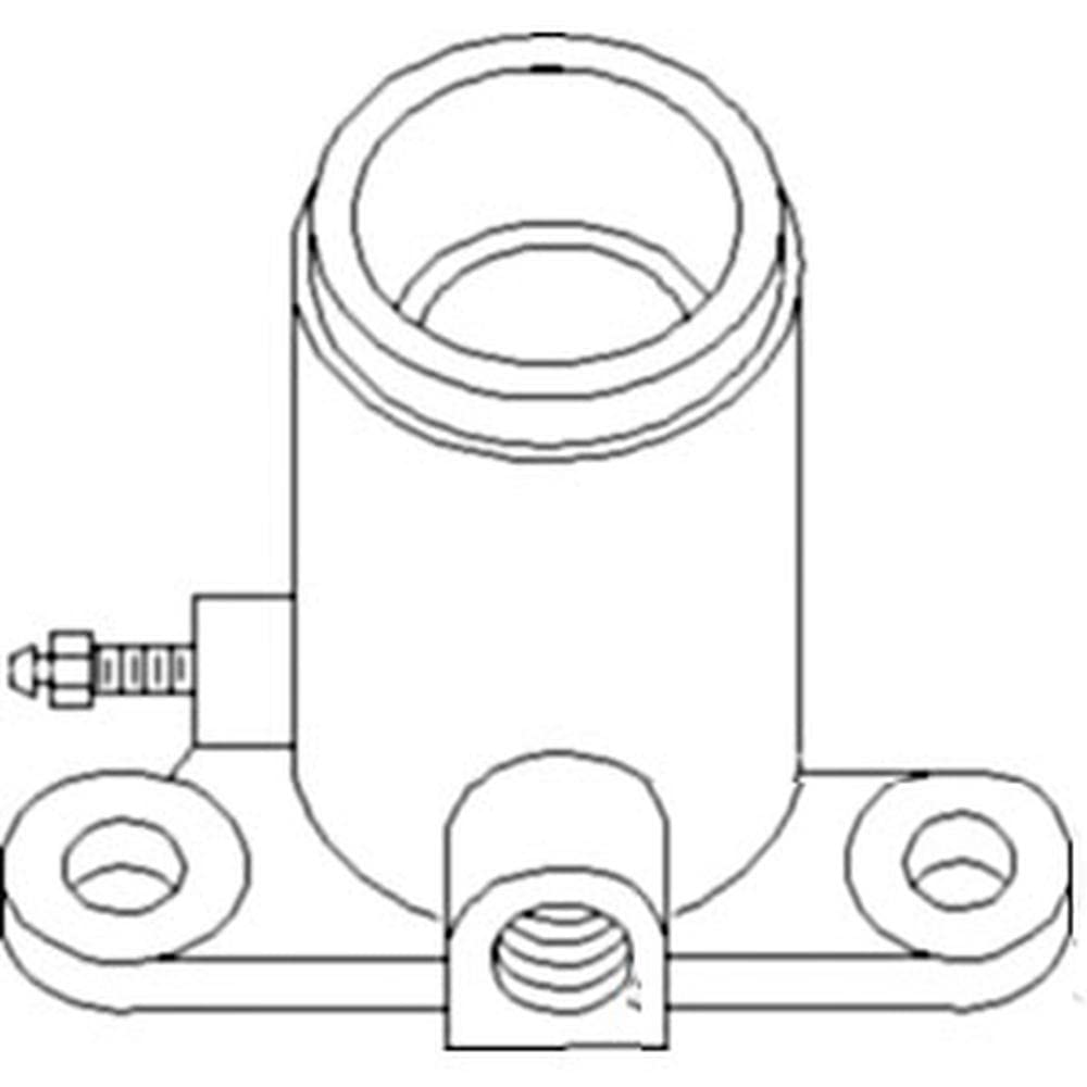 RAParts 64372 Slave Cylinder Left Hand 83227911 Fits Zetor 3320 3340 4320 4340 5211 5245