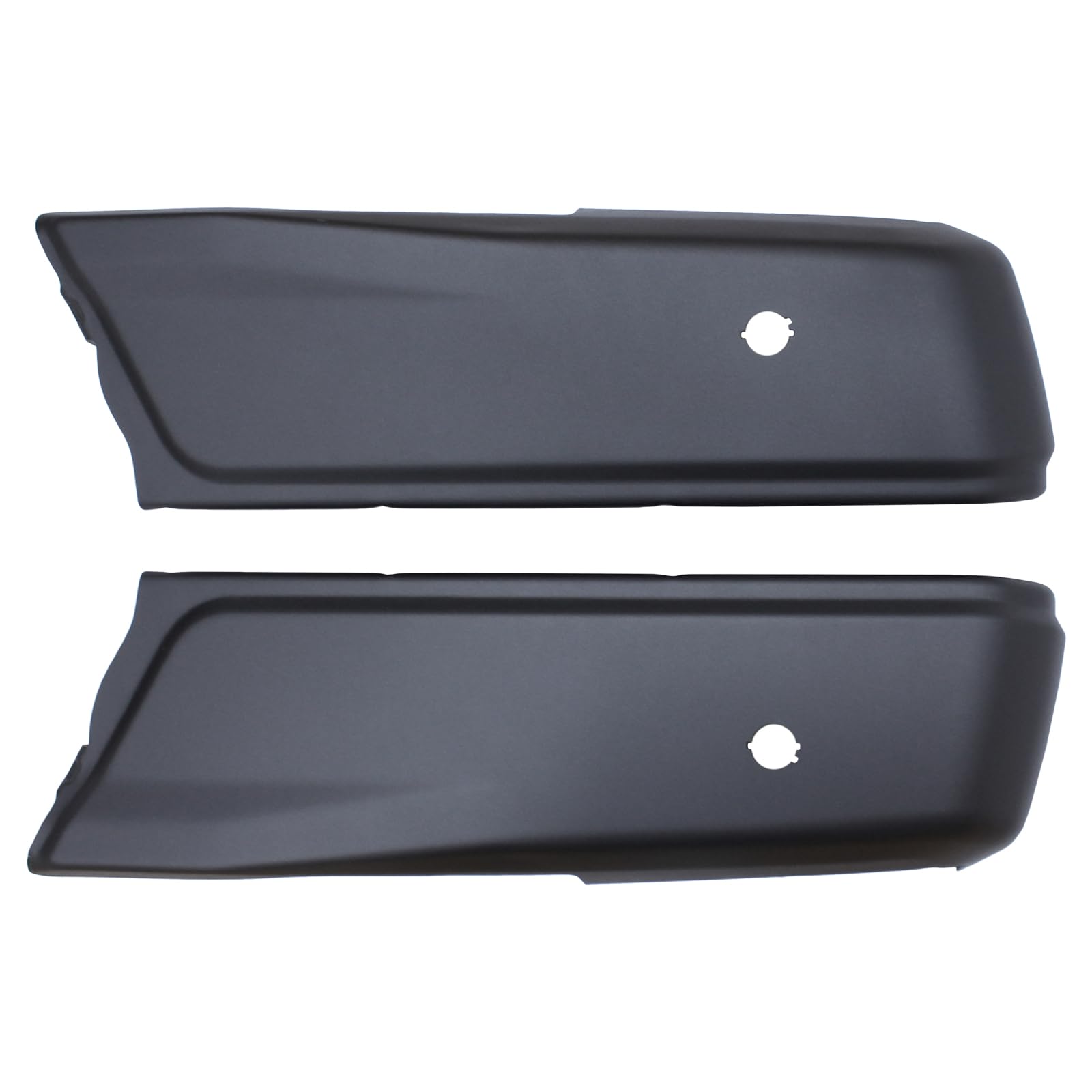 ApplianPar Driver and Passenger Side Rear Bumper Ends Steel with Parking Sensor Hole for Ford F150 2015-2020