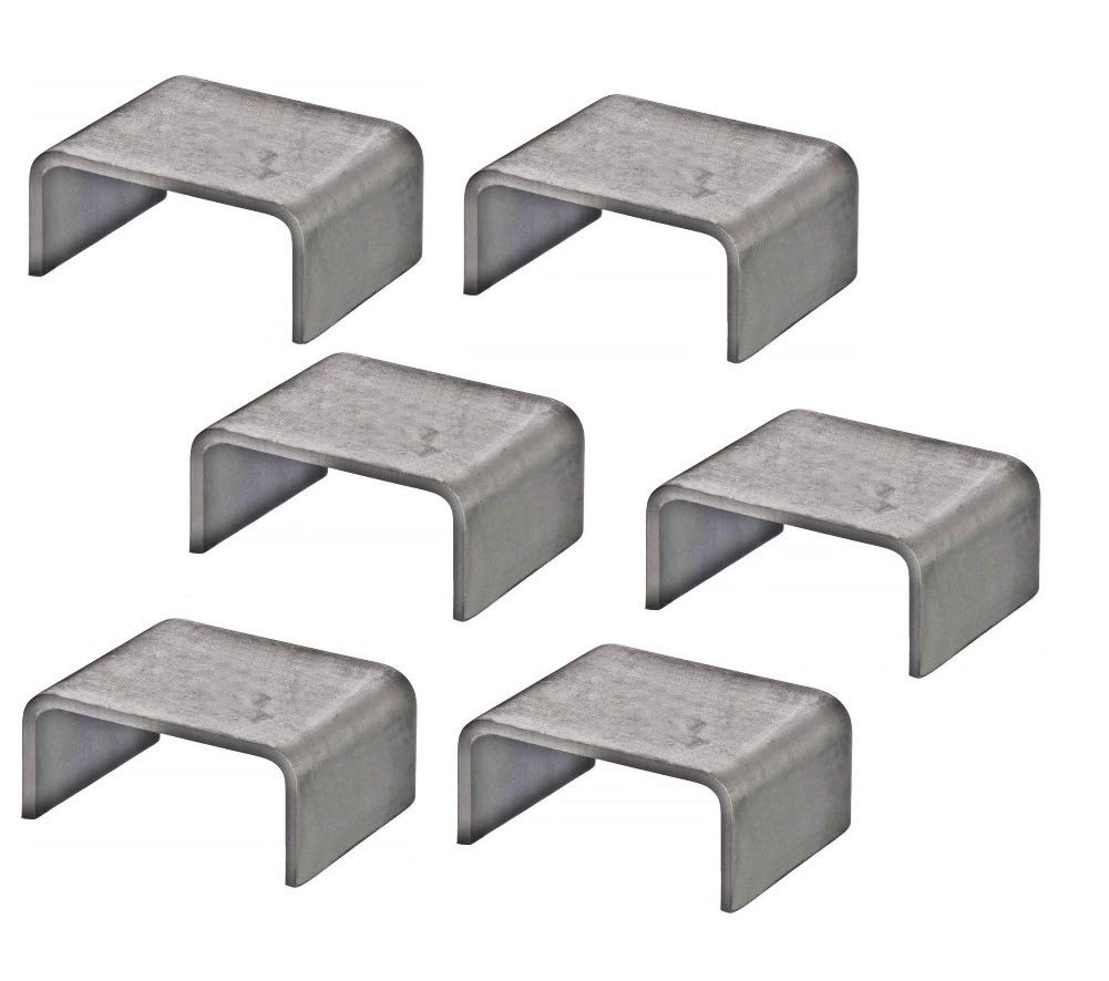 Heavy Duty Weld On 2X4 Steel Stake Pockets For Trailer & Truck (6)