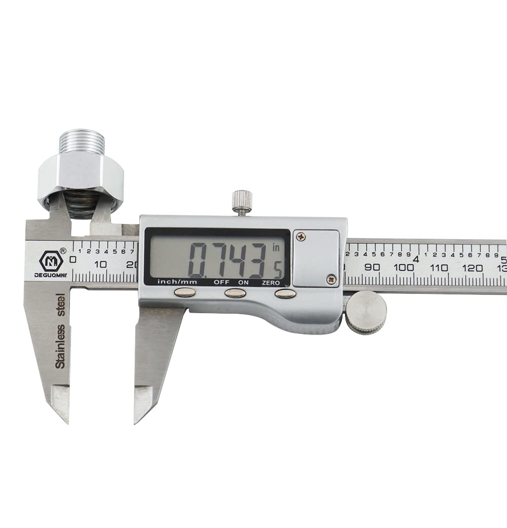 Carvedexquisitely Brass Pipe Fittings,Faucet Supply Hose Adapter,1/2'' Female To 3/8'' Compression Male Reducer Adapter Chrome,C