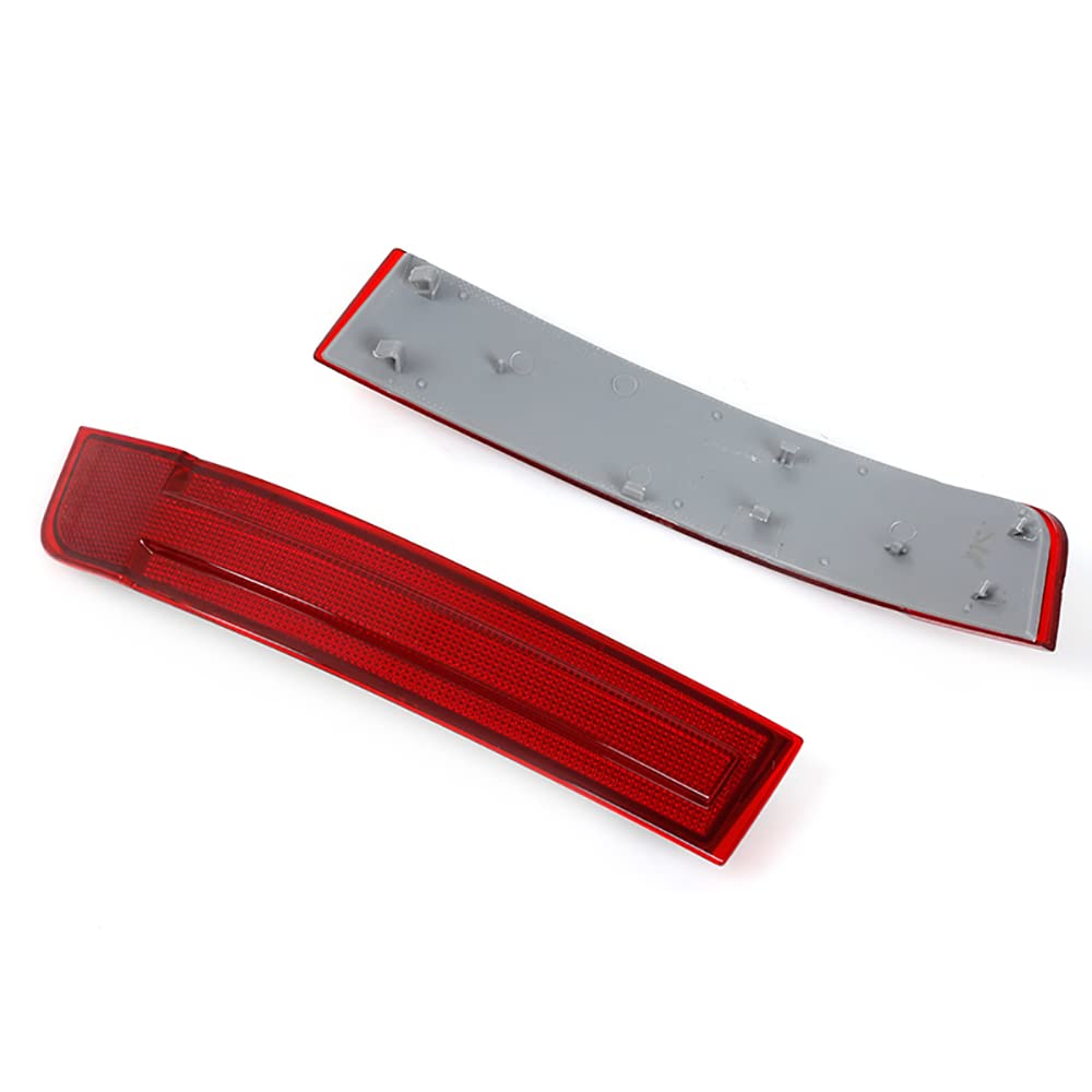 Jesymbx For Mercedes Benz X164 Gl320 Gl450 Gl550 2007 2008 2009 Rear Bumper Warning Lamp Reflector Red Lens 1648201174 164820127