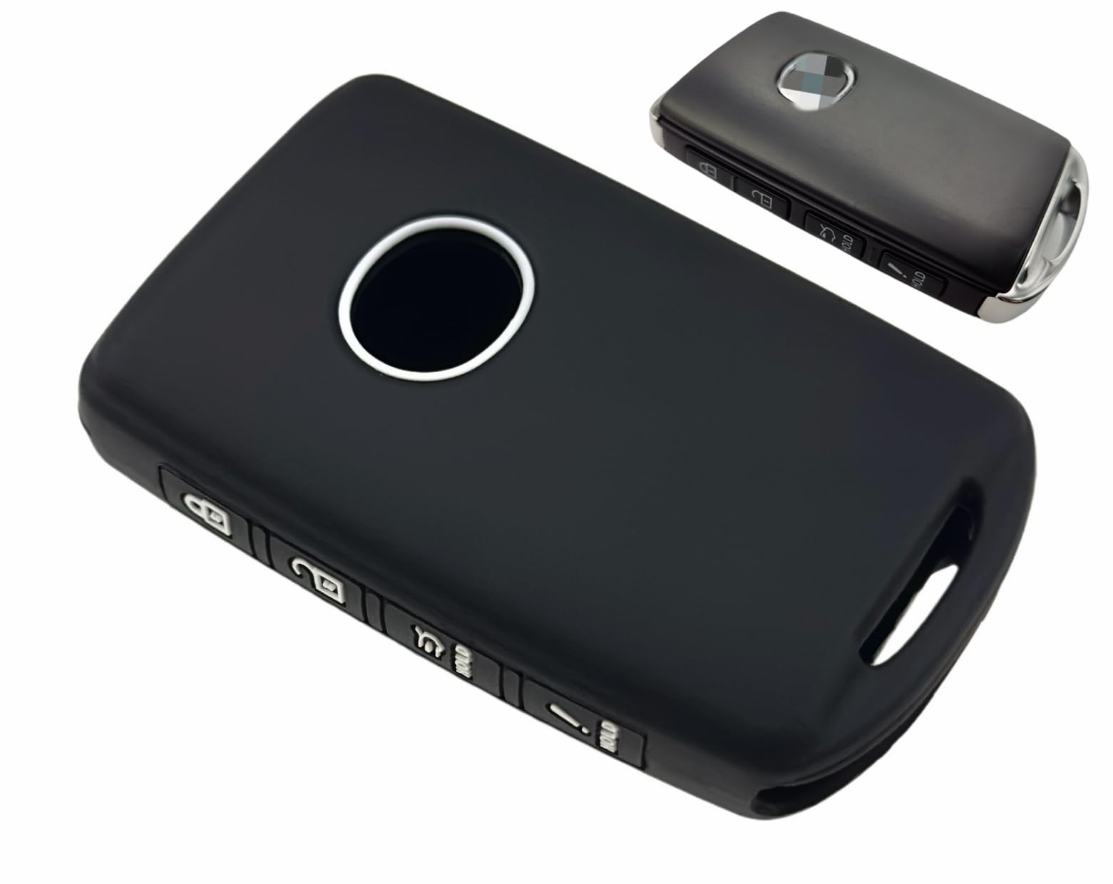 REPROTECTING Silicone Rubber Key Fob Cover Compatible with 2019-2025 Mazda 3 6 CX-30 CX-5 CX-9 CX-50 WAZSKE11D01 662F-SKE11D010