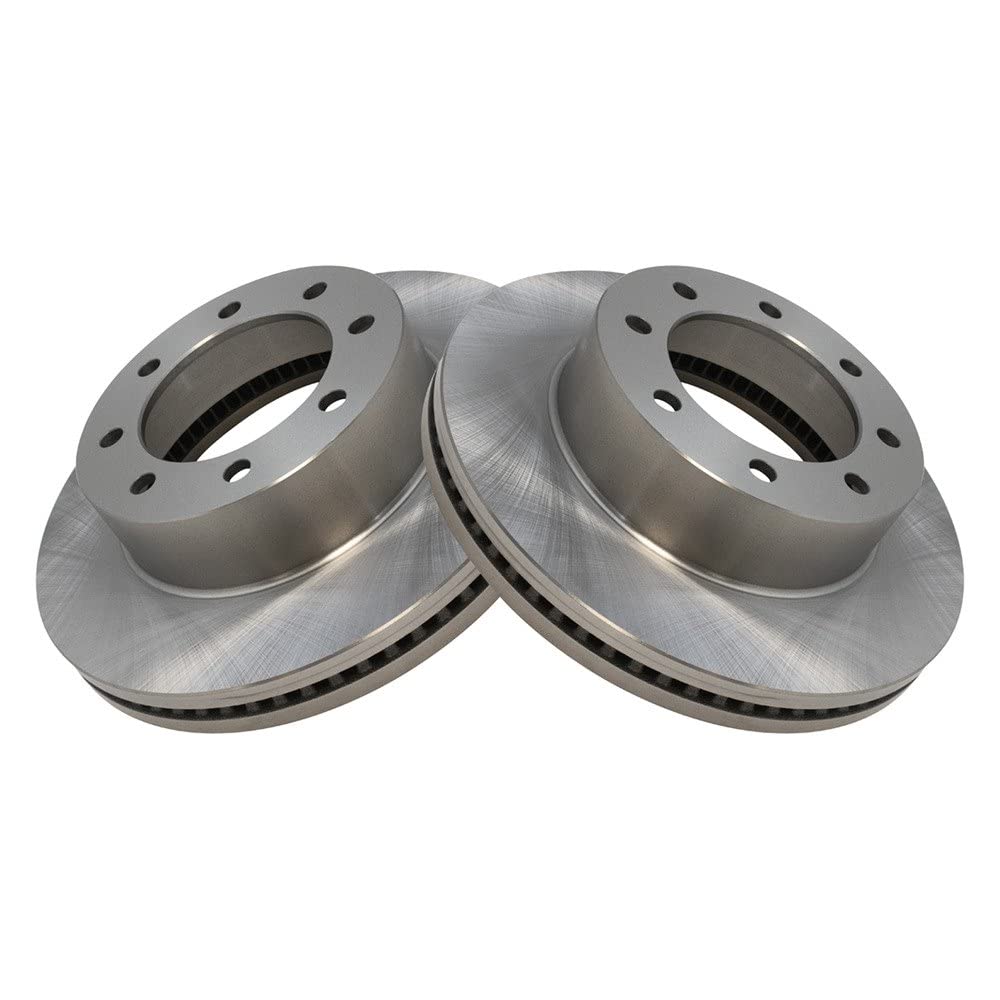 Trq Front Brake Rotors Set Vented Compatible With 2012-2022 Ford F-250 Super Duty 2013-2022 F-350 Super Duty 2013-2016 F-450 Sup