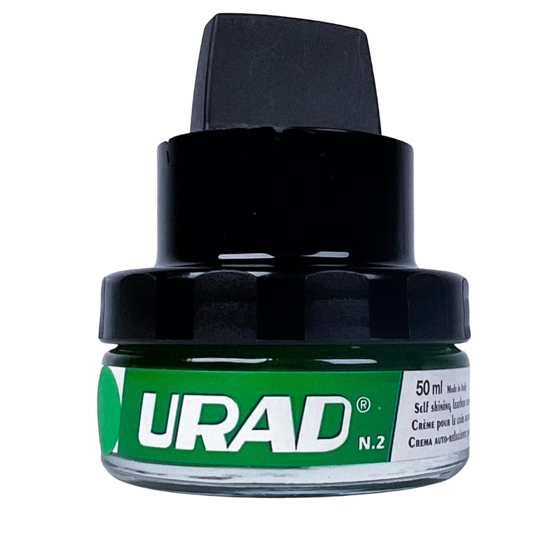 Urad Leather Conditioner, Green, 50Ml - Revitalizes, Protects & Enhances Green Leather Belts, Shoes, Handbags & Furniture