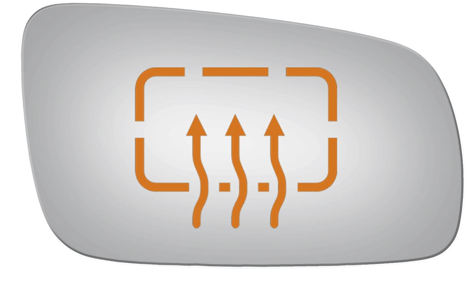 Burco 3702H Convex Passenger Side Power Replacement Mirror Glass Heated for 1999-2002 AUDI A4, 1998-2004 A6, 1999-2002 VOLKSWAGEN CABRIO, 1999-2006 GOLF, 1999-2004 JETTA, 1998-2004 PASSAT