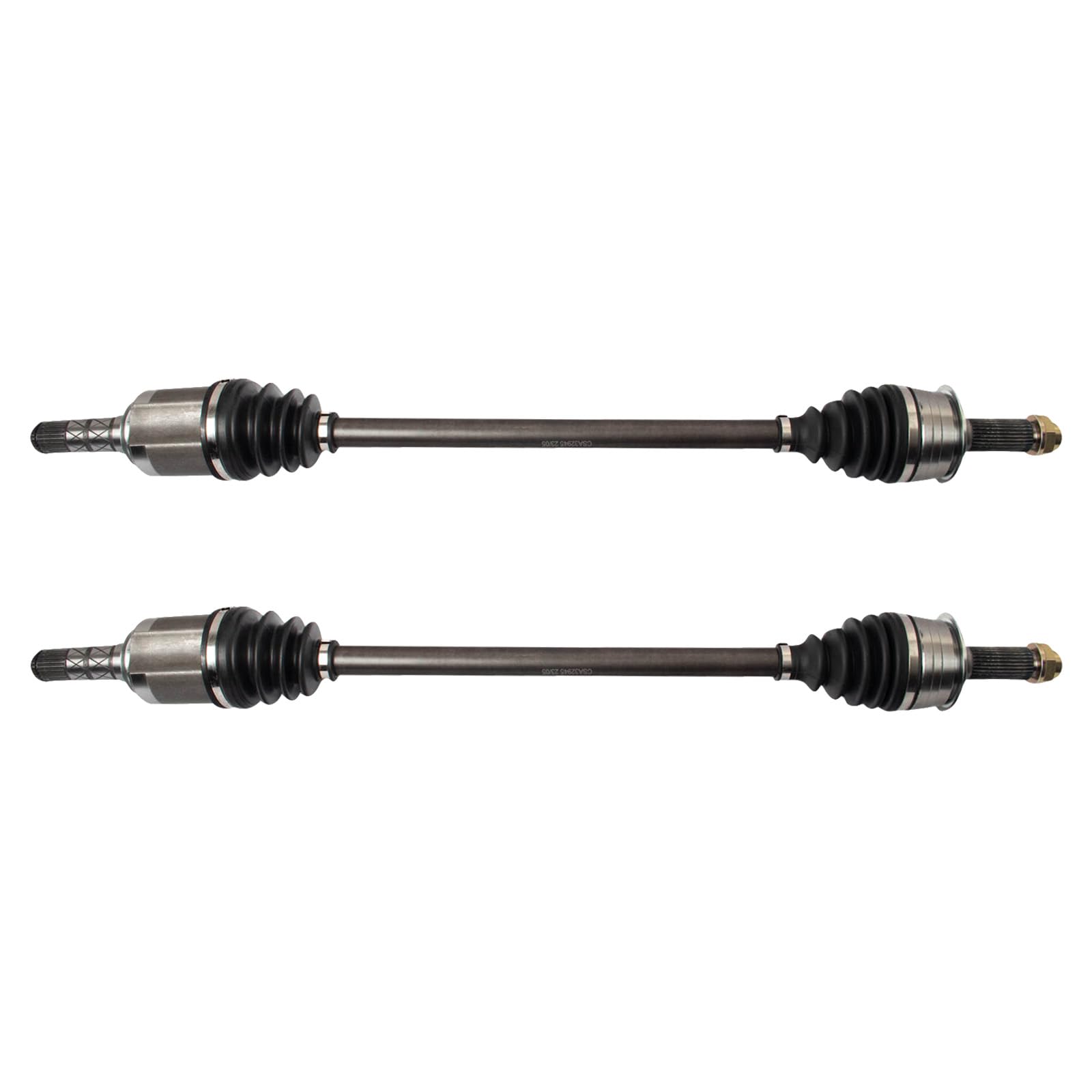 Trq Front Cv Axle Shaft Assembly Set Compatible With 2015-2019 Subaru Legacy