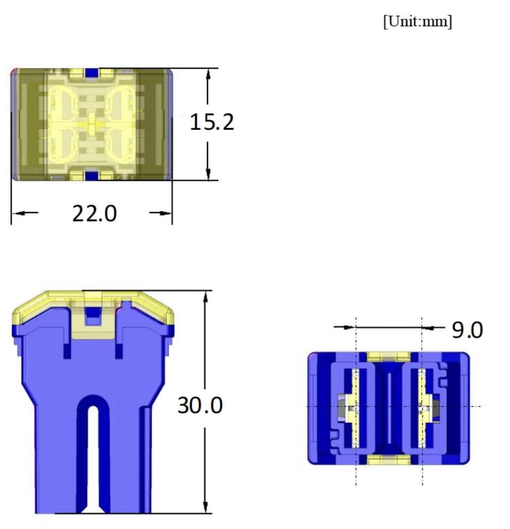 EDS New 927-3040 9273040 40 Amp Fuse Green E8OY-14526-B E8OY14526B MU840016 6101619 979008 8-94468-662-0 8944686620 9098208189 9
