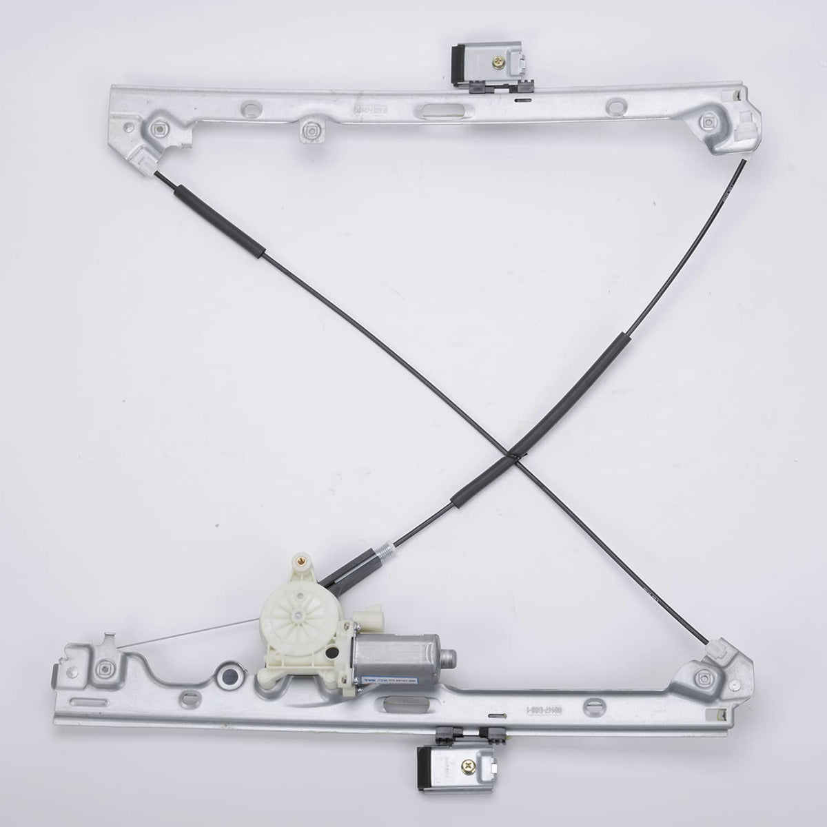 Tyc 660197 Compatible With Chevrolet Silverado Front Passenger Side Replacement Power Window Regulator Assembly With Motor