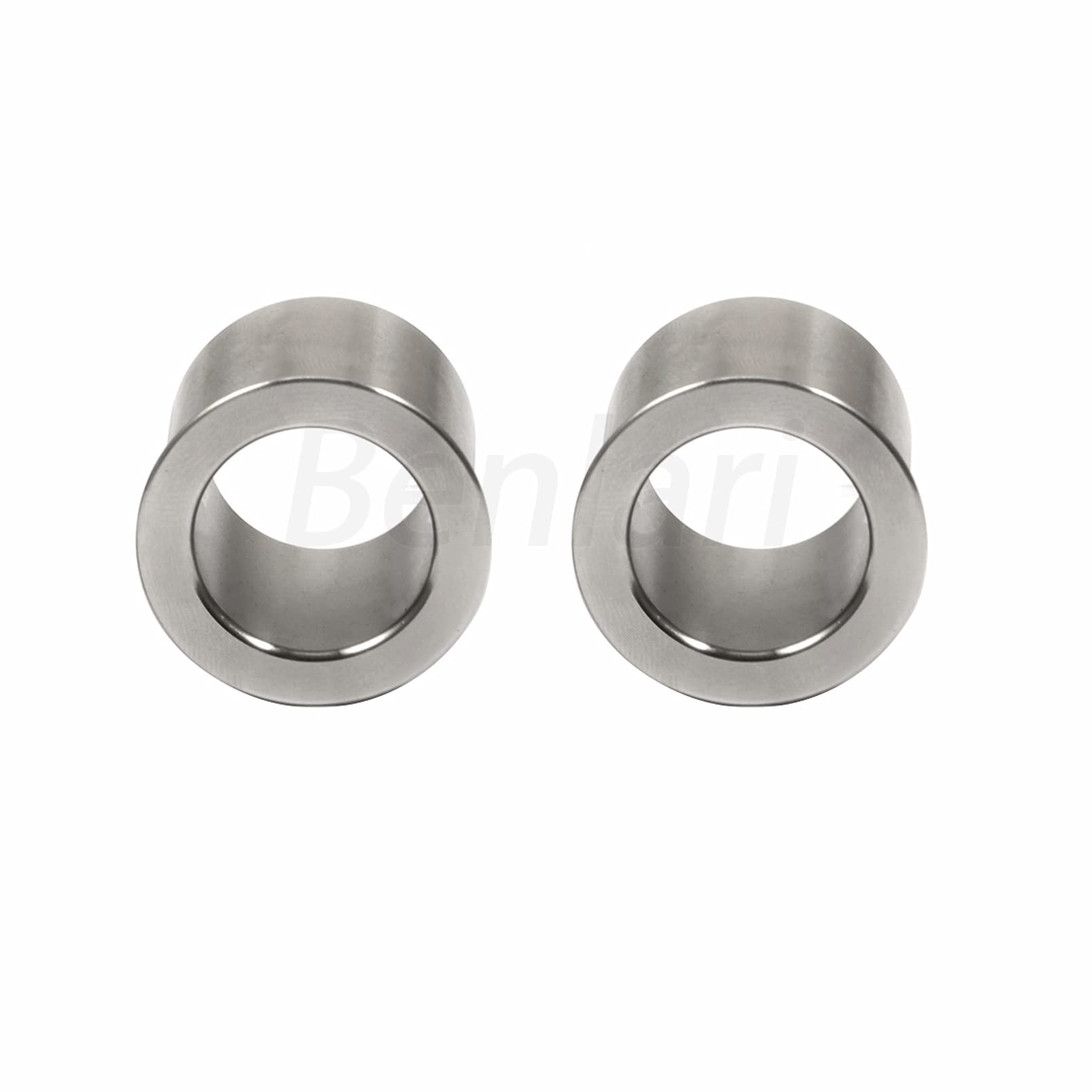 Benlari Stainless Steel Wheel Bearing Reducer 1' To 3/4' Axle Reducer Spacer Compatible For Harley Davidson Touring Softail Dyna Sportster Street Glide Road Glide Road King 1986-2022