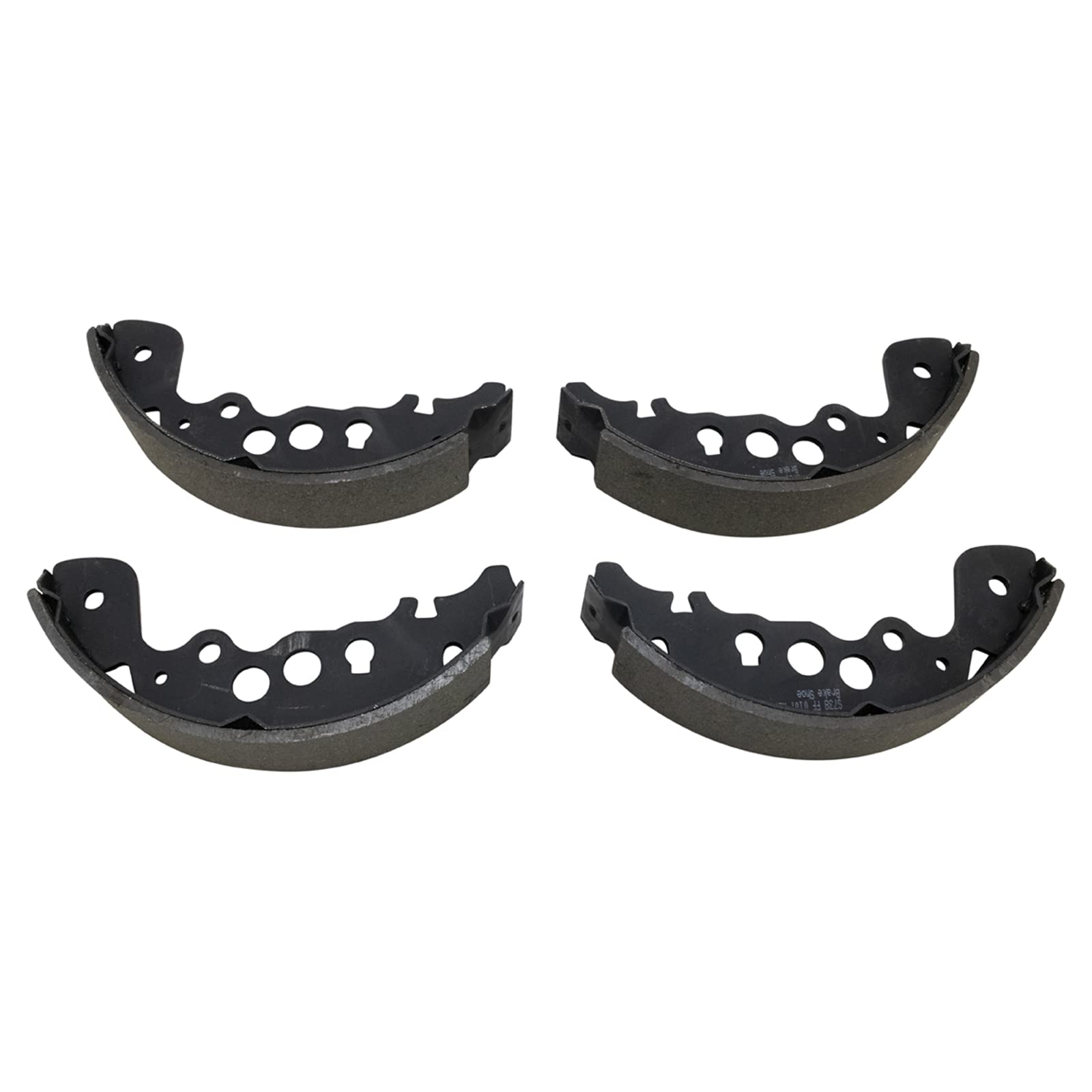TRQ Rear Brake Shoe & Drum Kit Set Compatible with Chevy Tracker Suzuki Grand Vitara