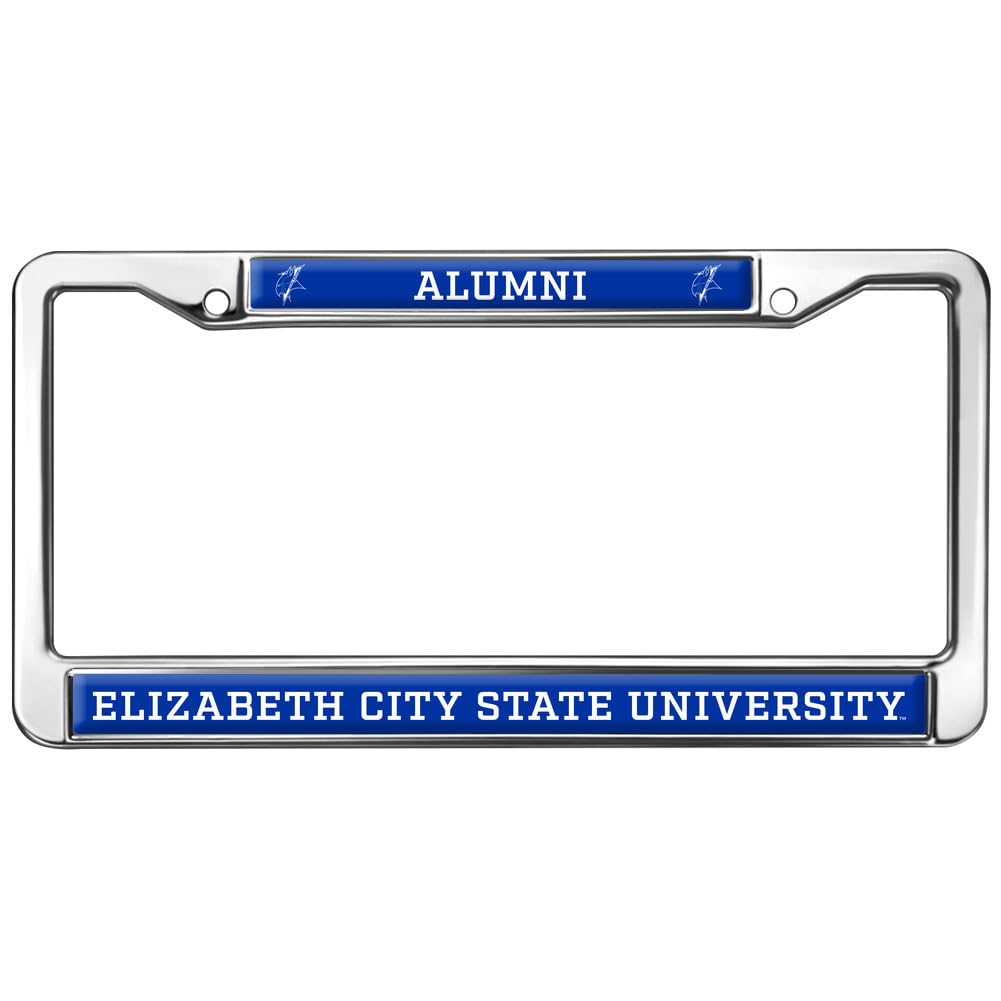 Elizabeth City State University Alumni Full Size Standard License Plate Metal Frame