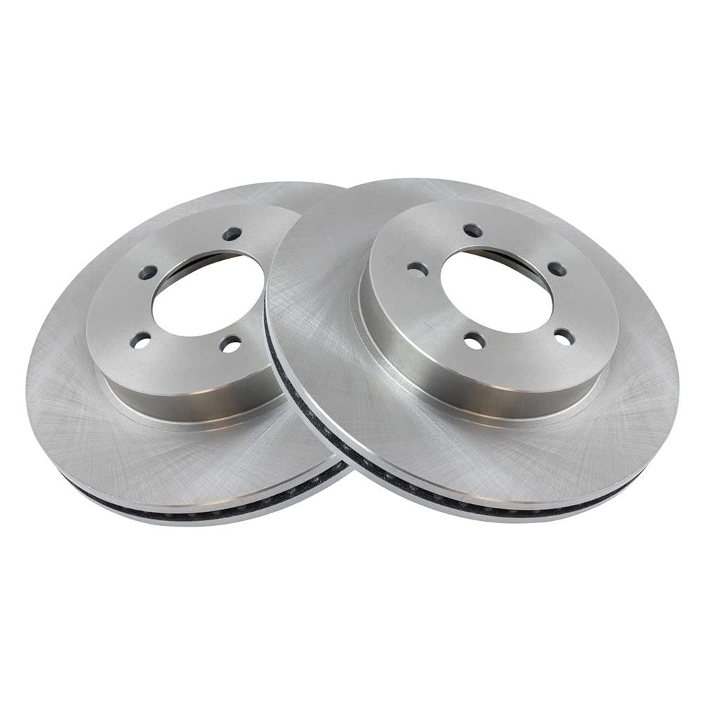 Trq Front Brake Rotors Set Vented Compatible With 2002-2005 Ford Explorer Mercury Mountaineer