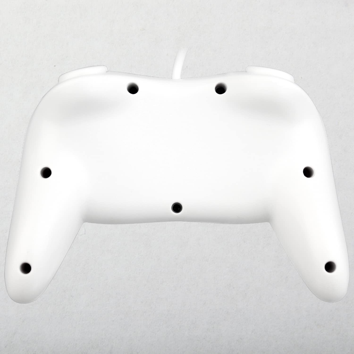 Ostent Wired Classic Controller Pro Gamepad Joystick For Nintendo Wii Remote Console Video Game Color White