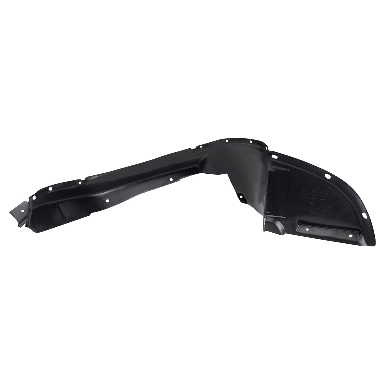 Trq Front Inner Fender Liner Set Compatible With 2008 Chevrolet Malibu Gm1248201 Gm1249140