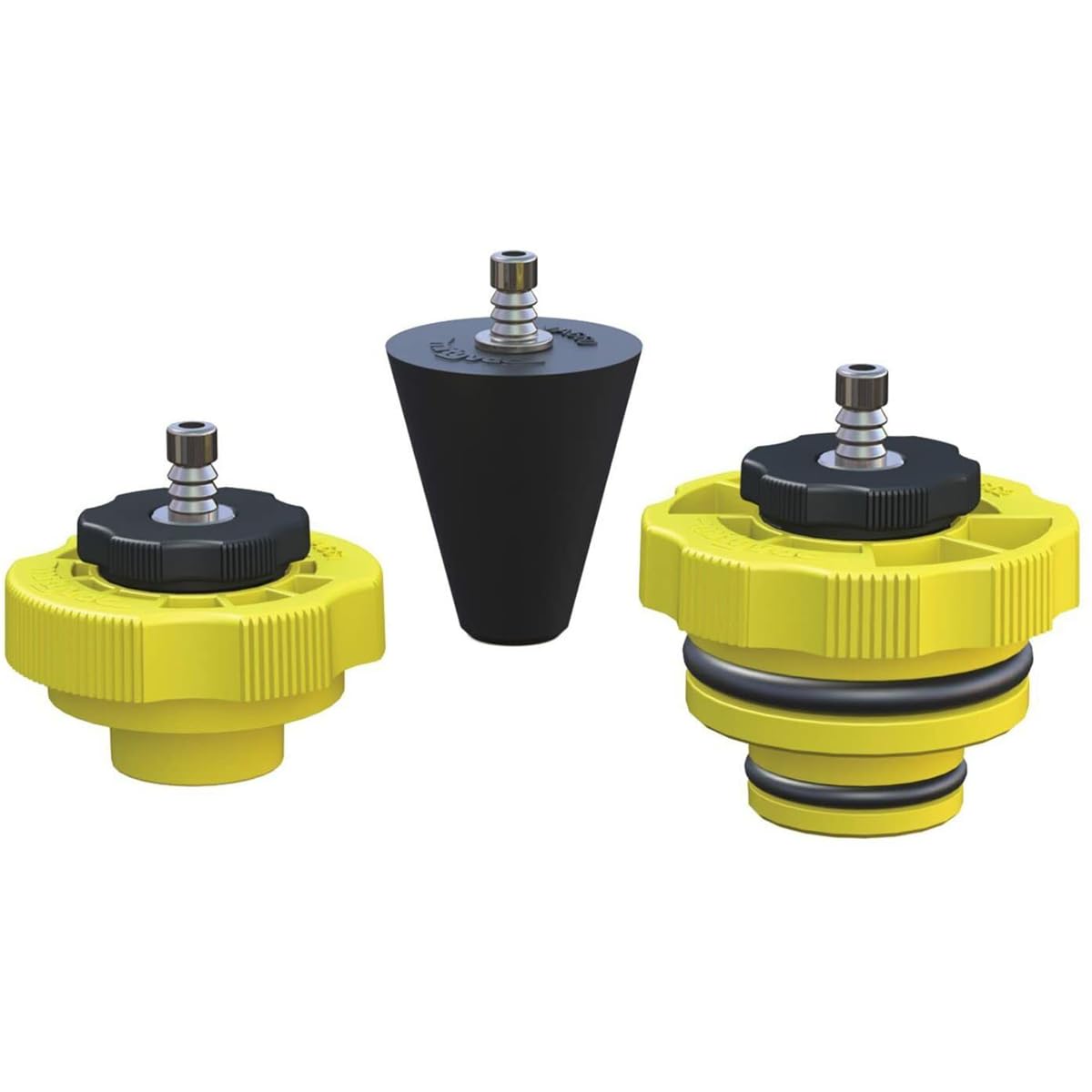 Mityvac Mva670 Power Steering Adapter Kit Removes Trapped Air From Power Steering Systems; Includes Three Adapters ? One Univers