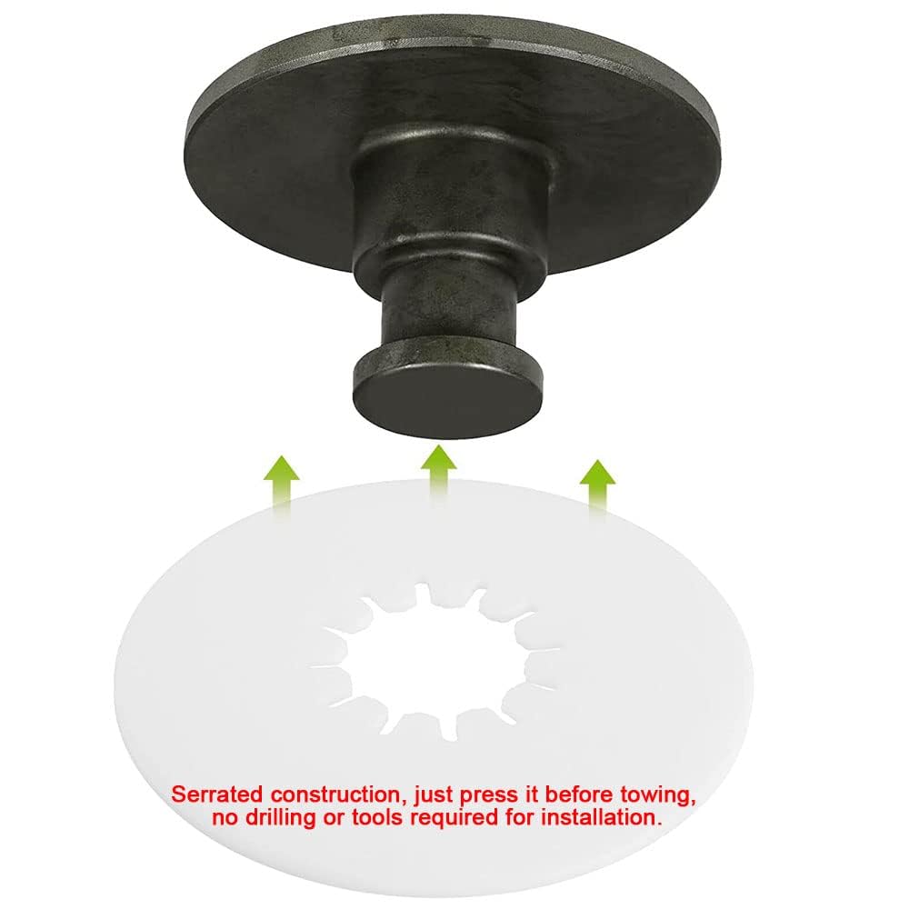 Scottchen Pro 5Th Wheel Hitch Lube Plate 12In Rv Camper Trailer Fifth Wheel Plate - 2Pack