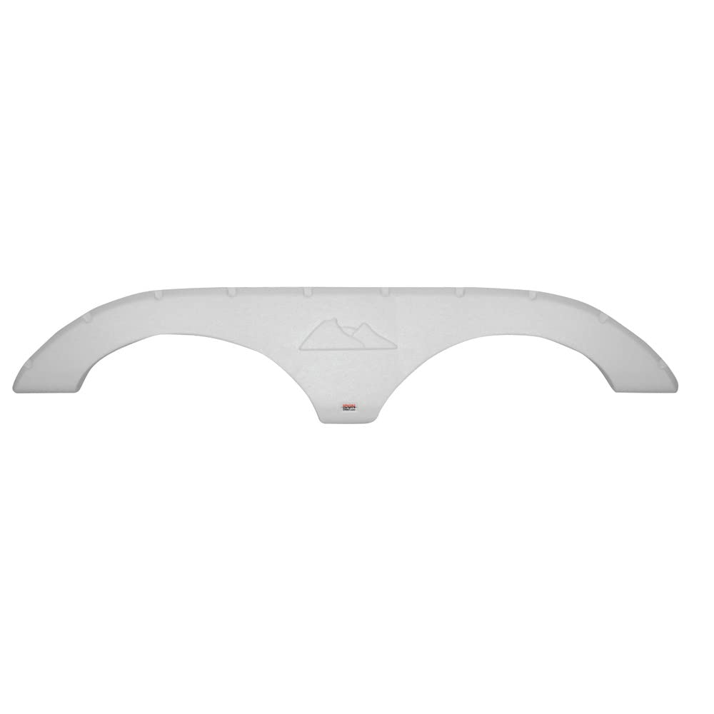 Icon 12303 Tandem Axle Fender Skirt Fs2293 For Keystone - Polar White