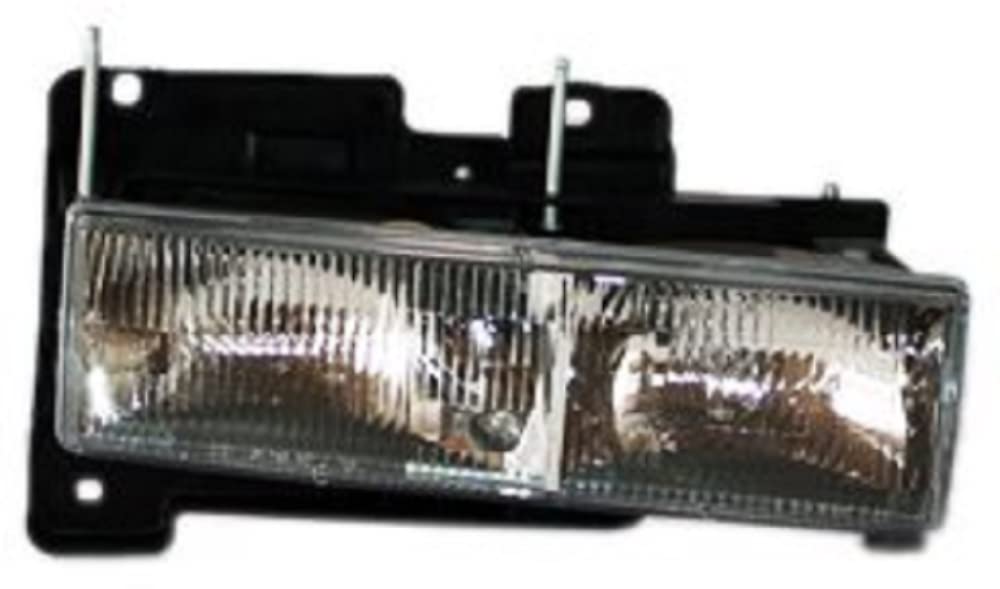 Tyc Right Headlight Assembly Compatible With 1994-2002 Chevrolet Gmc C/K