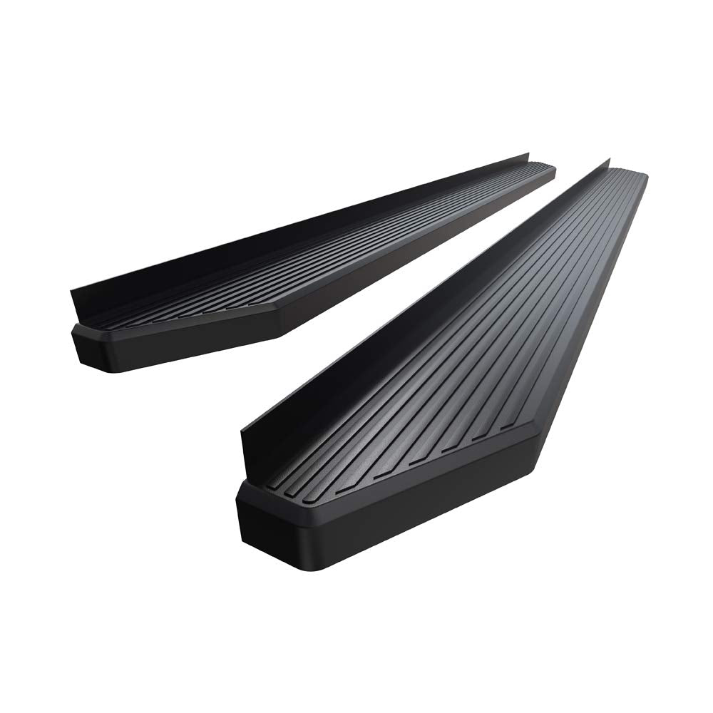 Hd Ridez Flat Style Running Board Compatible With Chevy Colorado Gmc Canyon 2015-2024 Crew Cab (Nerf Bar Side Steps Side Bars)