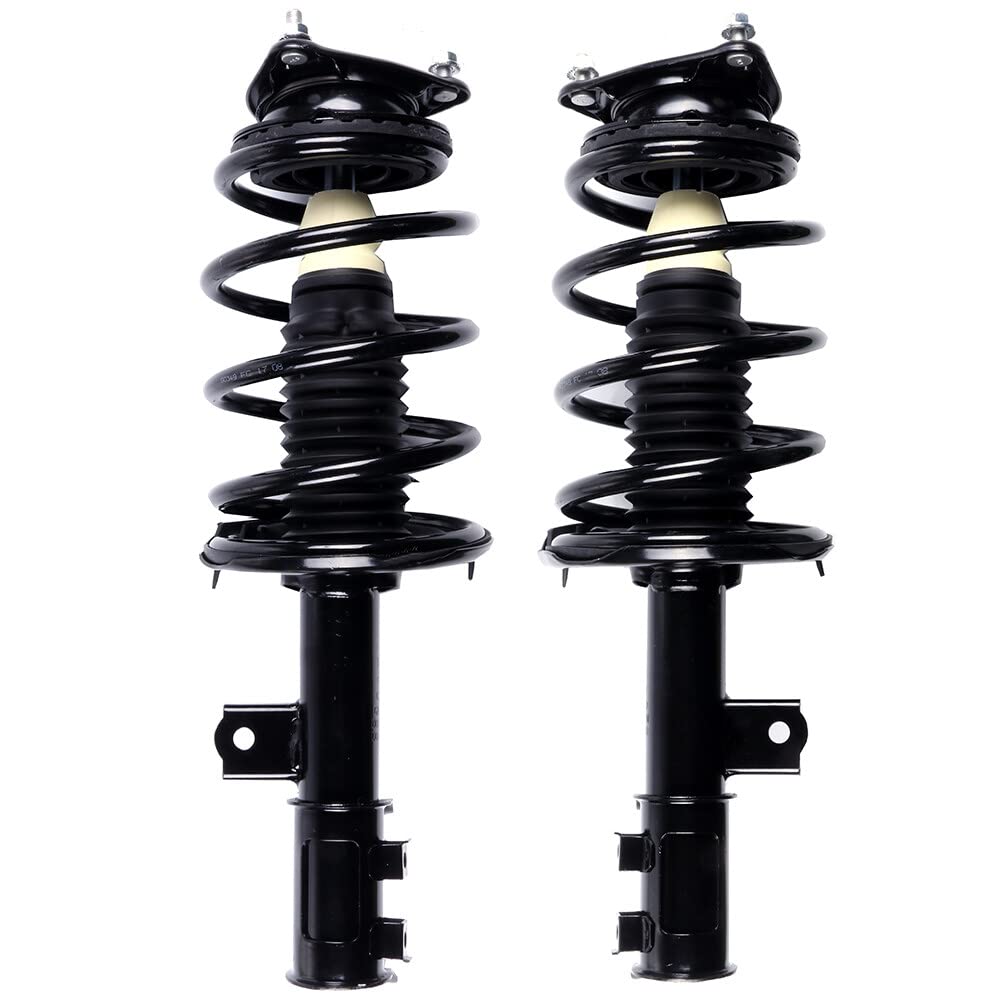 Ocpty Front Complete Struts Spring Assembly Shocks Struts Fits 2007-2010 For Hyundai Elantra Quick Struts 172305 172306 - Set Of