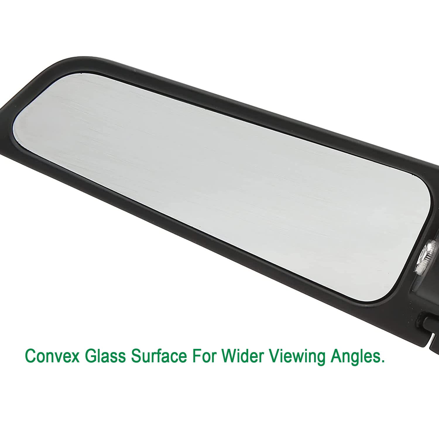 Modified Motorcycle Rearview Mirror,1 Pair Adjustable Rotating Side Mirrors,Wide Viewing Angle Wing Rearview Mirrors for Ninja 2