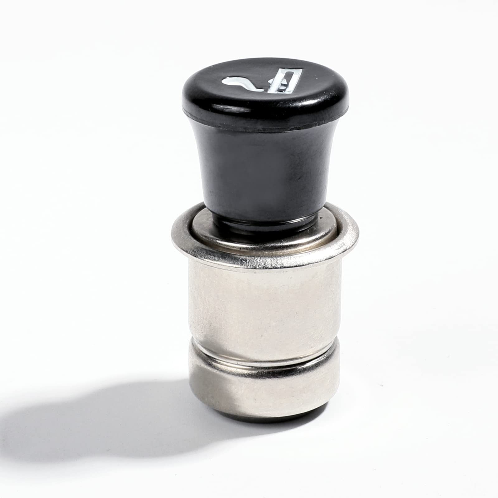 AOCISKA 12V Metal Plastic Construction Cigarette Lighter, Car Cigarette Lighter Replacement,Pop-Out Car Cigarette Lighter for Au