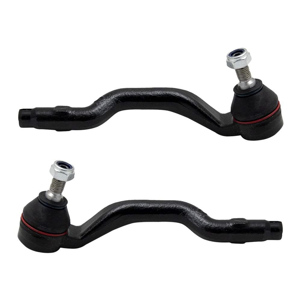 Trq Front Outer Tie Rod Set Compatible With 2001-2005 Bmw 325Xi 330Xi