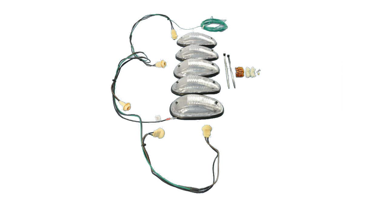 Dodge Ram 1500 2500 3500 Roof Cab Clearance Lamps Light Kit Mopar Oem
