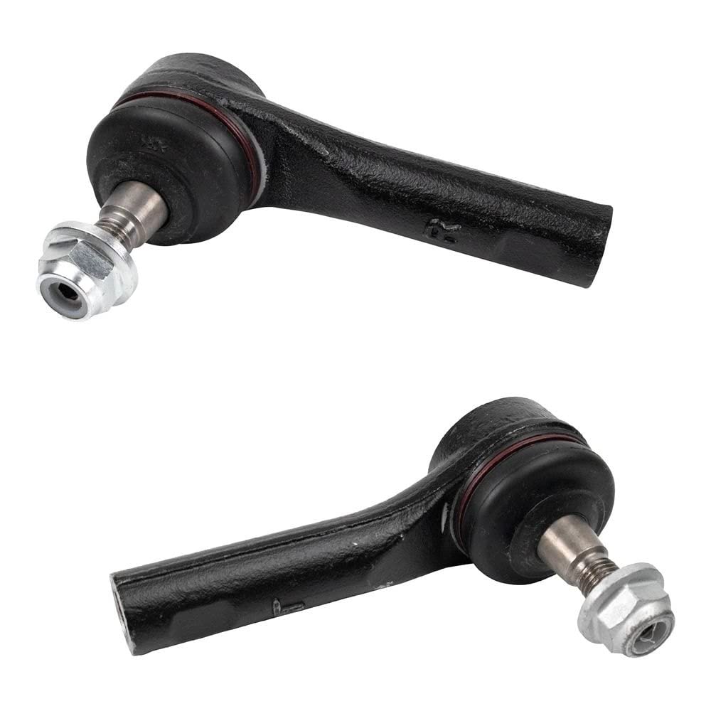 TRQ Front Outer Tie Rod Set Compatible with 2015-2022 Ram ProMaster City