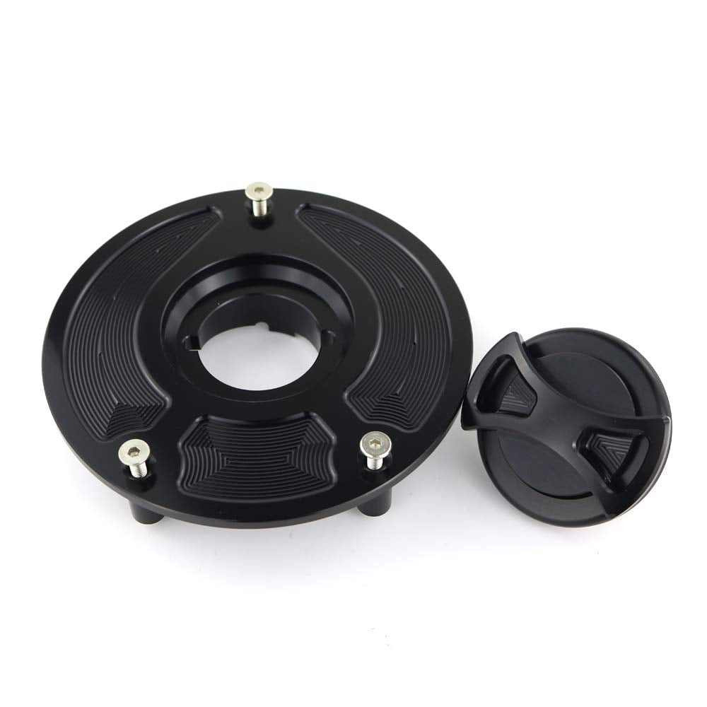 Xitomer CNC Fuel Cap, Fit for CB1000R 04-13 Fluid Cap Covers CBR1000RR CBR1100XX Blackbird Fuel Cap/ CBR600F4i/ CBR600RR/ CBR954