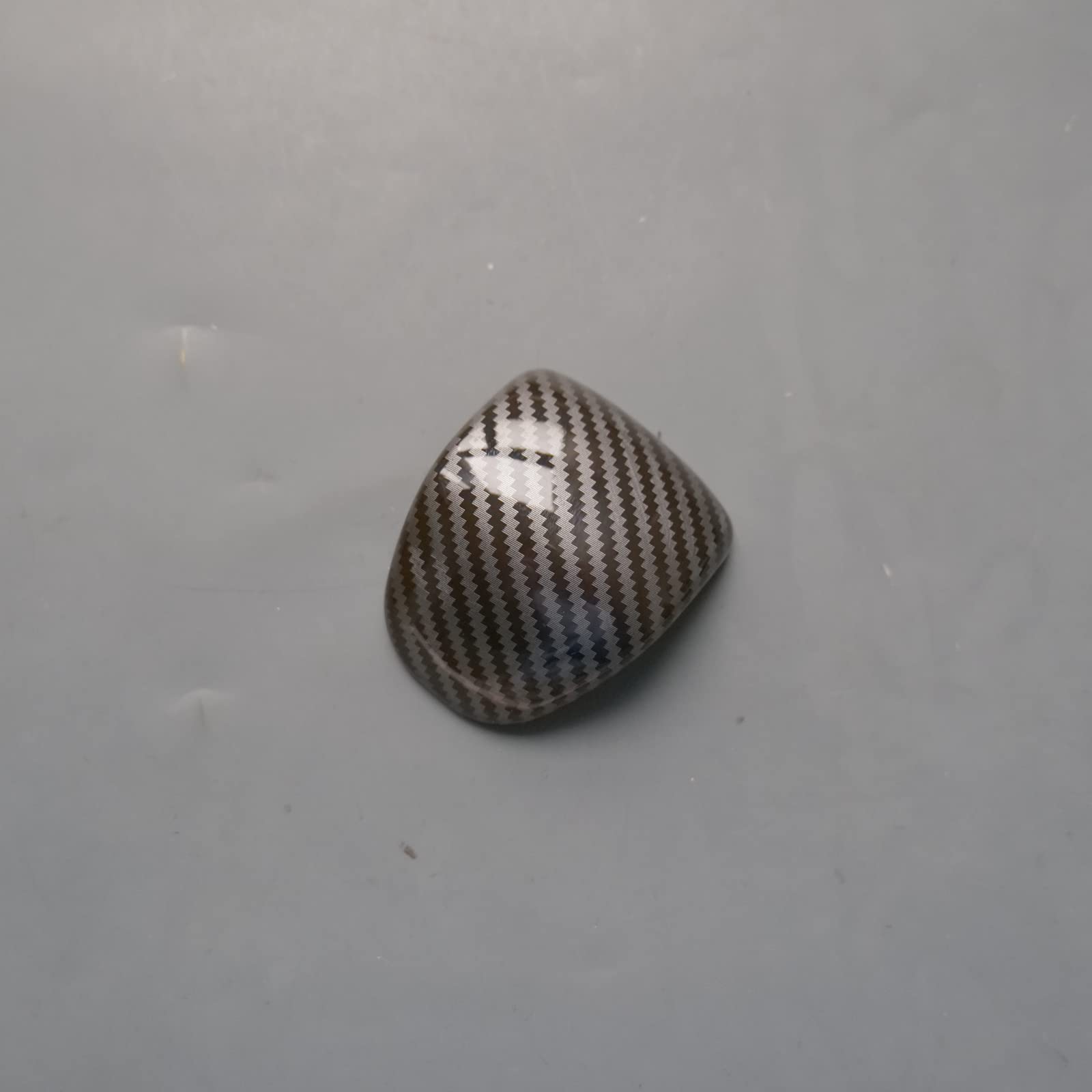 Ziwen New Interior Trim Gear Shift Knob Cover Accessories For Kia Seltos 2021 2022 2023 2024 2025 Forte 2019 2020 2021 2022 2023 2024 (Carbon Fiber Print)