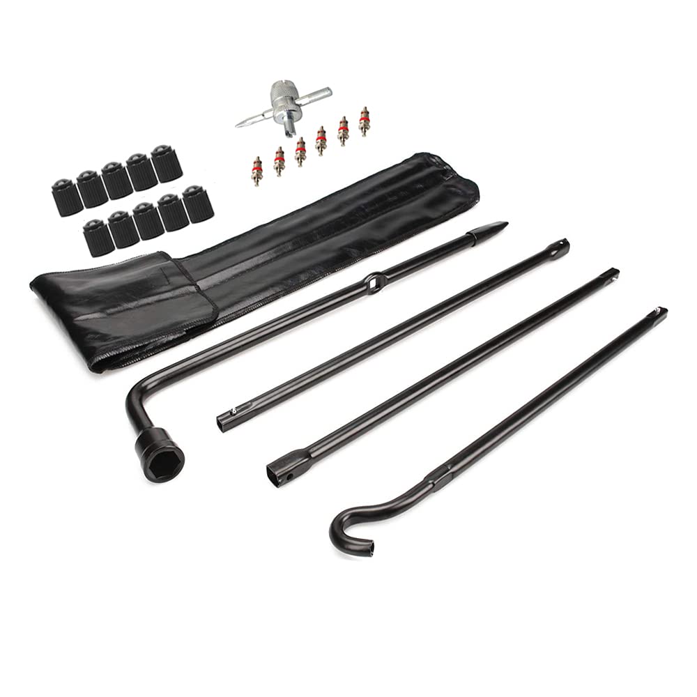 Dr.Roc Spare Tire Kit Spare Tire Tool Compatible With Ford F150 2004 To 2019 And Lincon Mark Lt 2006-2014 Spare Tire Tool Kit Sp