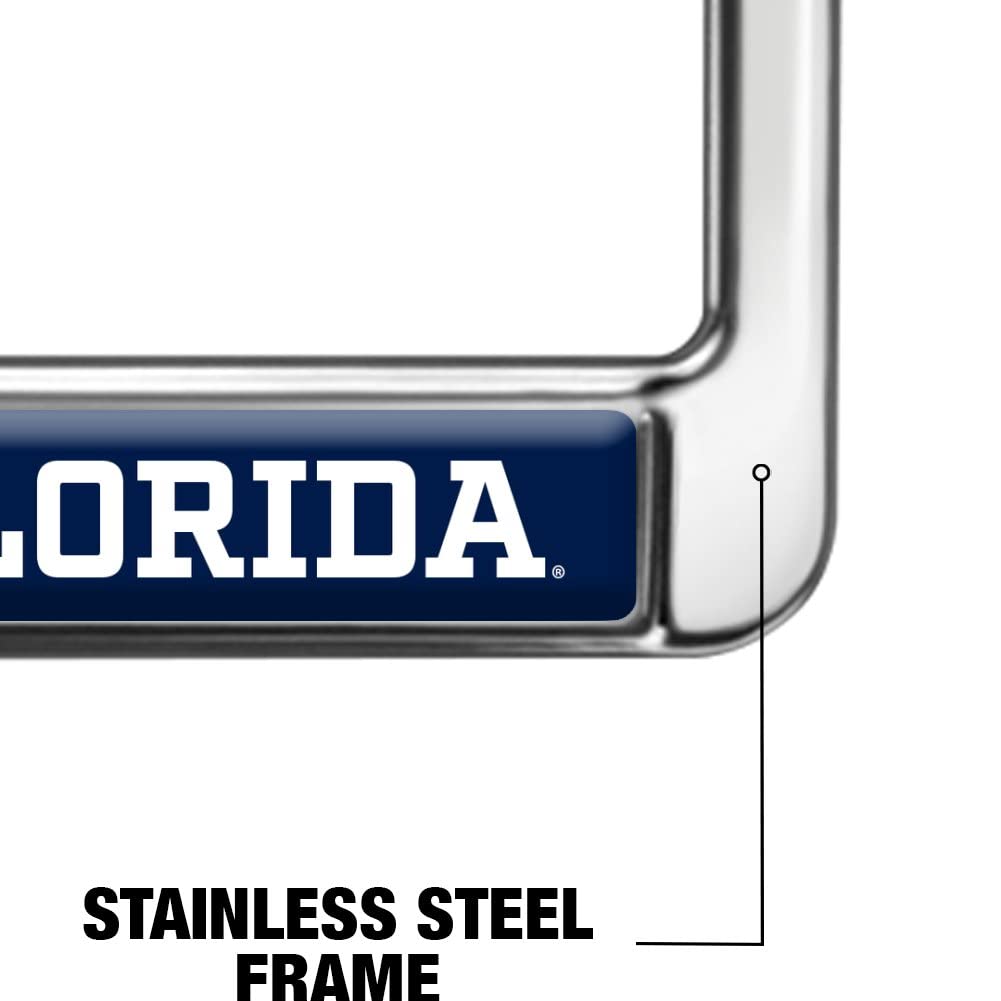 GRAPHICS & MORE Metal License Plate Frame - UNF Alumni Logo, Full Size, One Size, University of North Florida