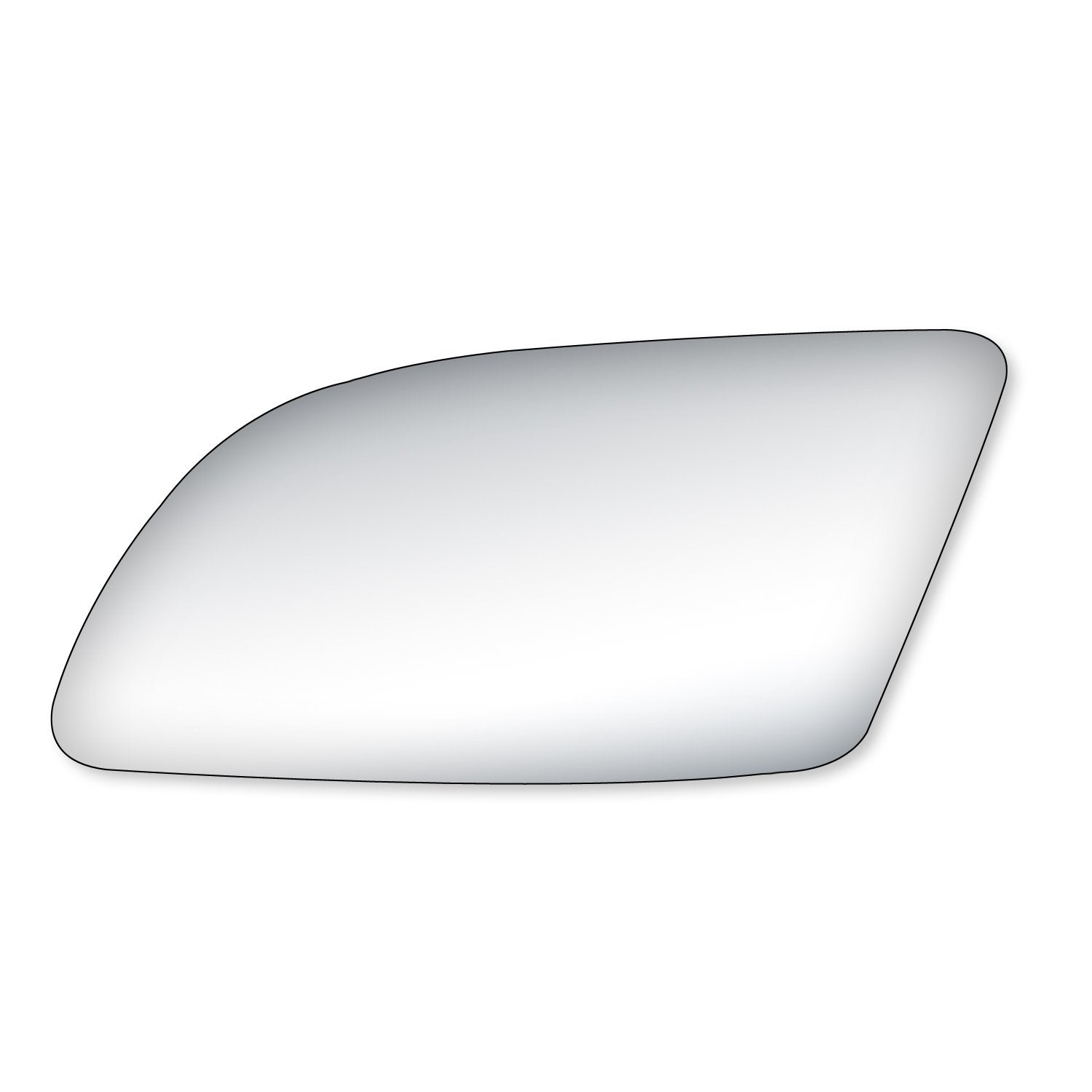 Driver Side Mirror Glass, Chevrolet Camaro, El Camino, Monte Carlo, Pontiac Firebird, Pontiac Fiero, Corvette